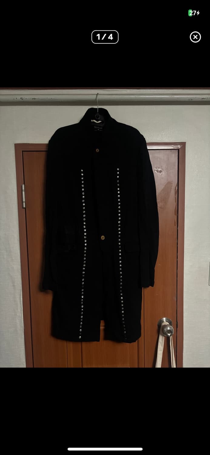 꼼데가르송 옴므 플러스 에버그린 스터드 코트 상품이미지1