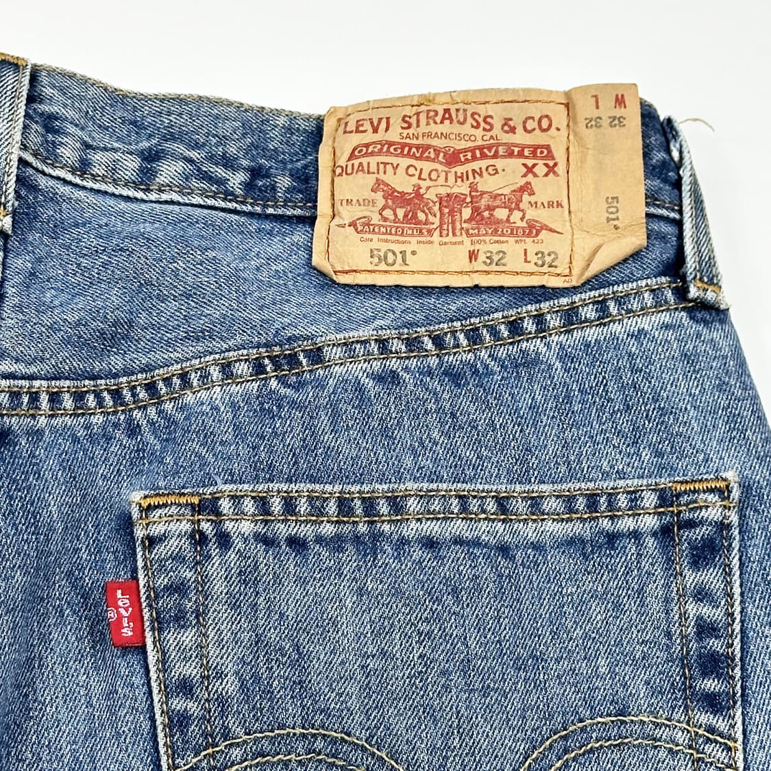 리바이스 501 오리지널 데님 팬츠 (32인치) 상품이미지7