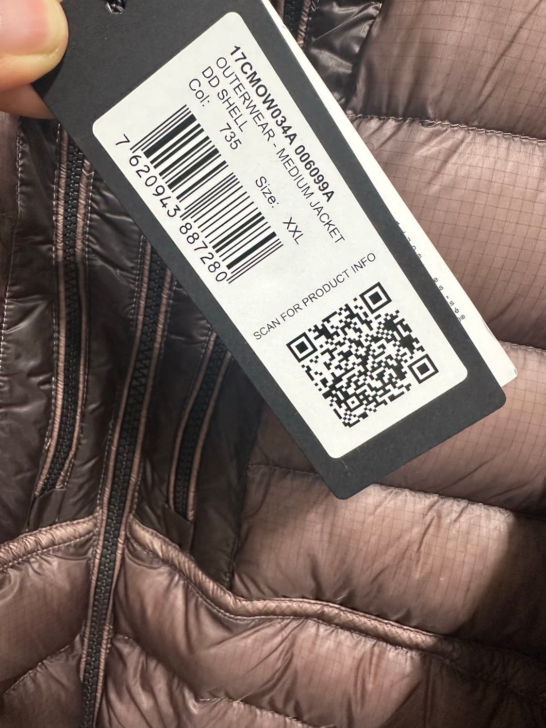 새상품, 2XL] CP컴퍼니 DD쉘 패딩 상품이미지5