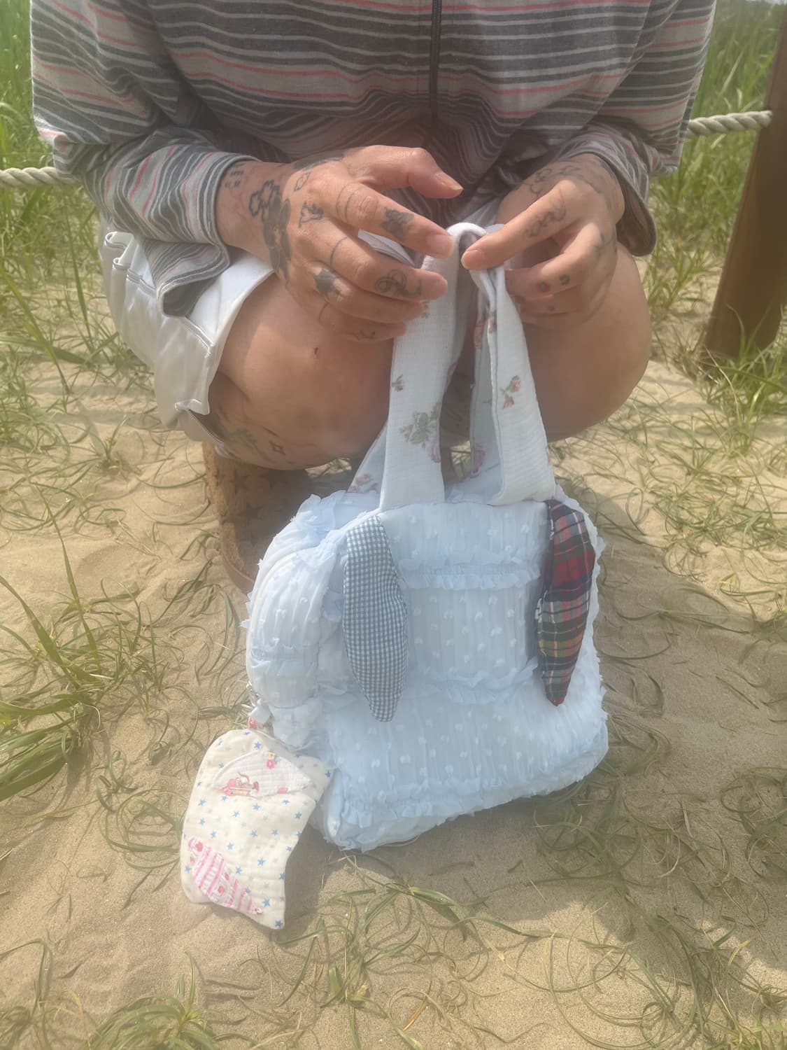 🩵eggu engel shasha  tote bag🩵 상품이미지1