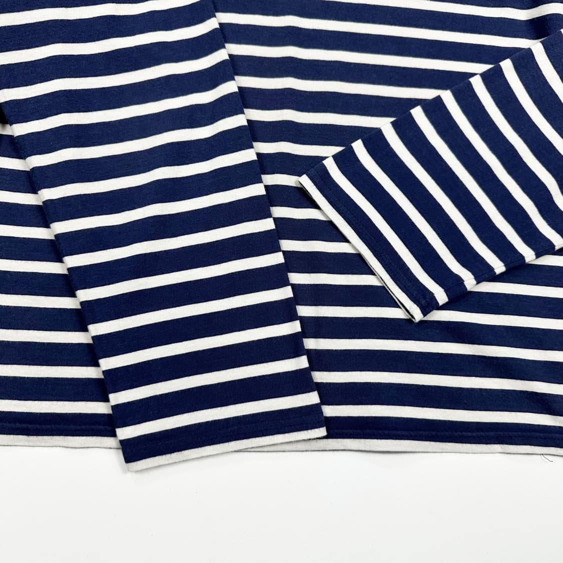  세인트제임스 스트라이프 보트넥 롱슬리브 네이비 여성S 상품이미지4