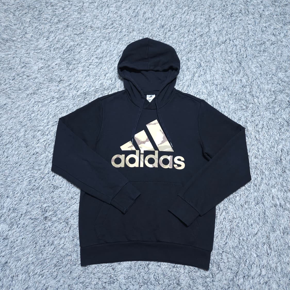 아디다스)95-100 남자 카모 후드티셔츠 / 왕눈이샵 상품이미지1