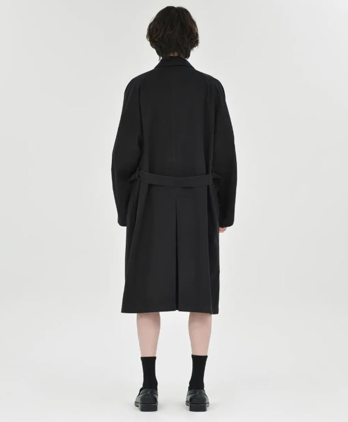 브라운야드 워시드 트렌치 코트 워시드블랙 상품이미지3