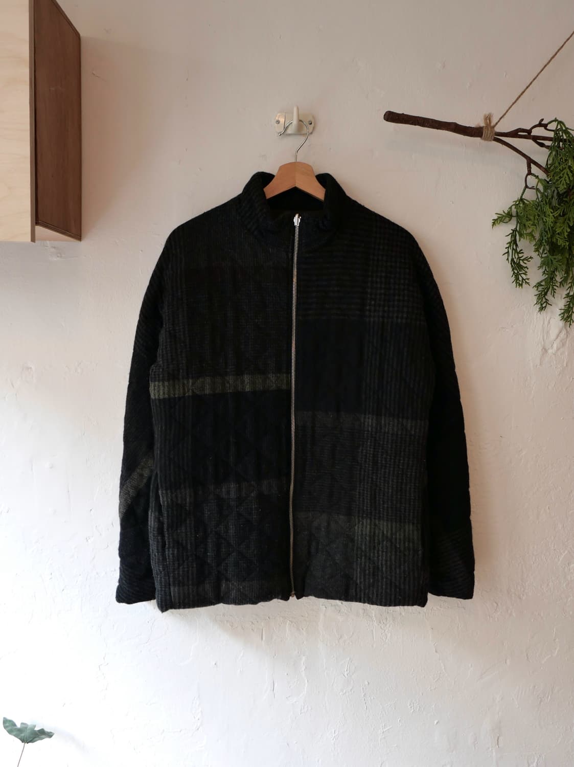 스테판 슈나이더 울 퀄티드 리버서블 자켓 상품이미지1