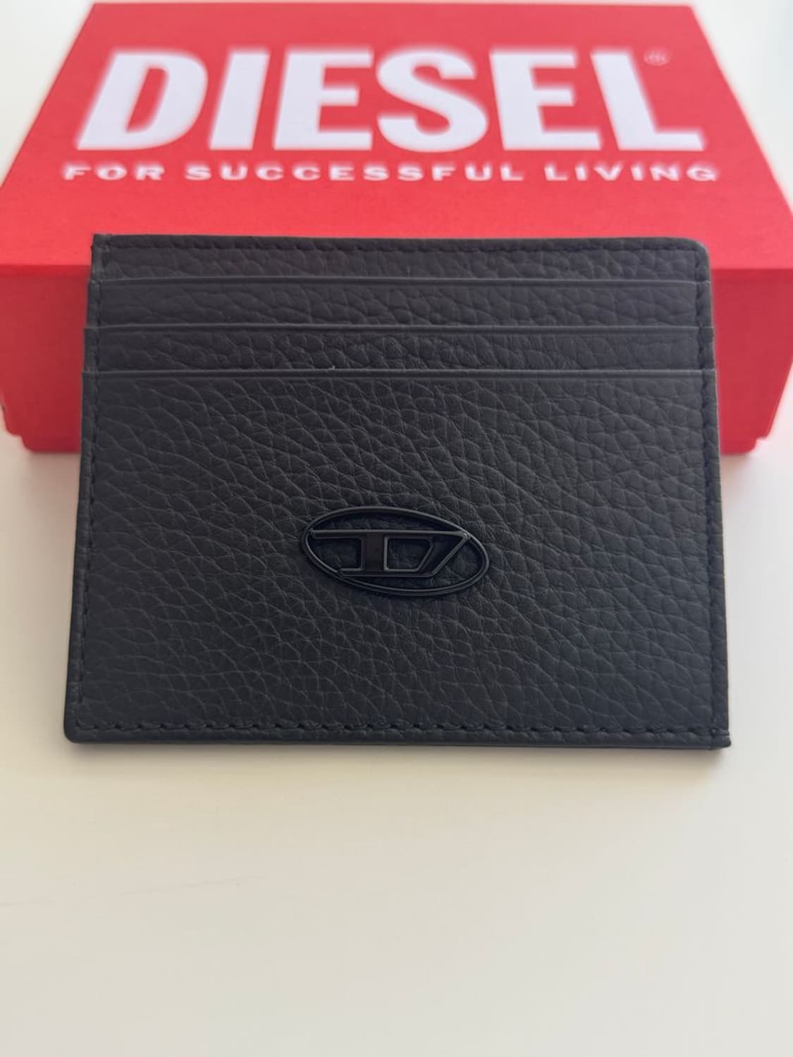 D LOGO WALLET 가죽 D 로고 지갑 상품이미지1