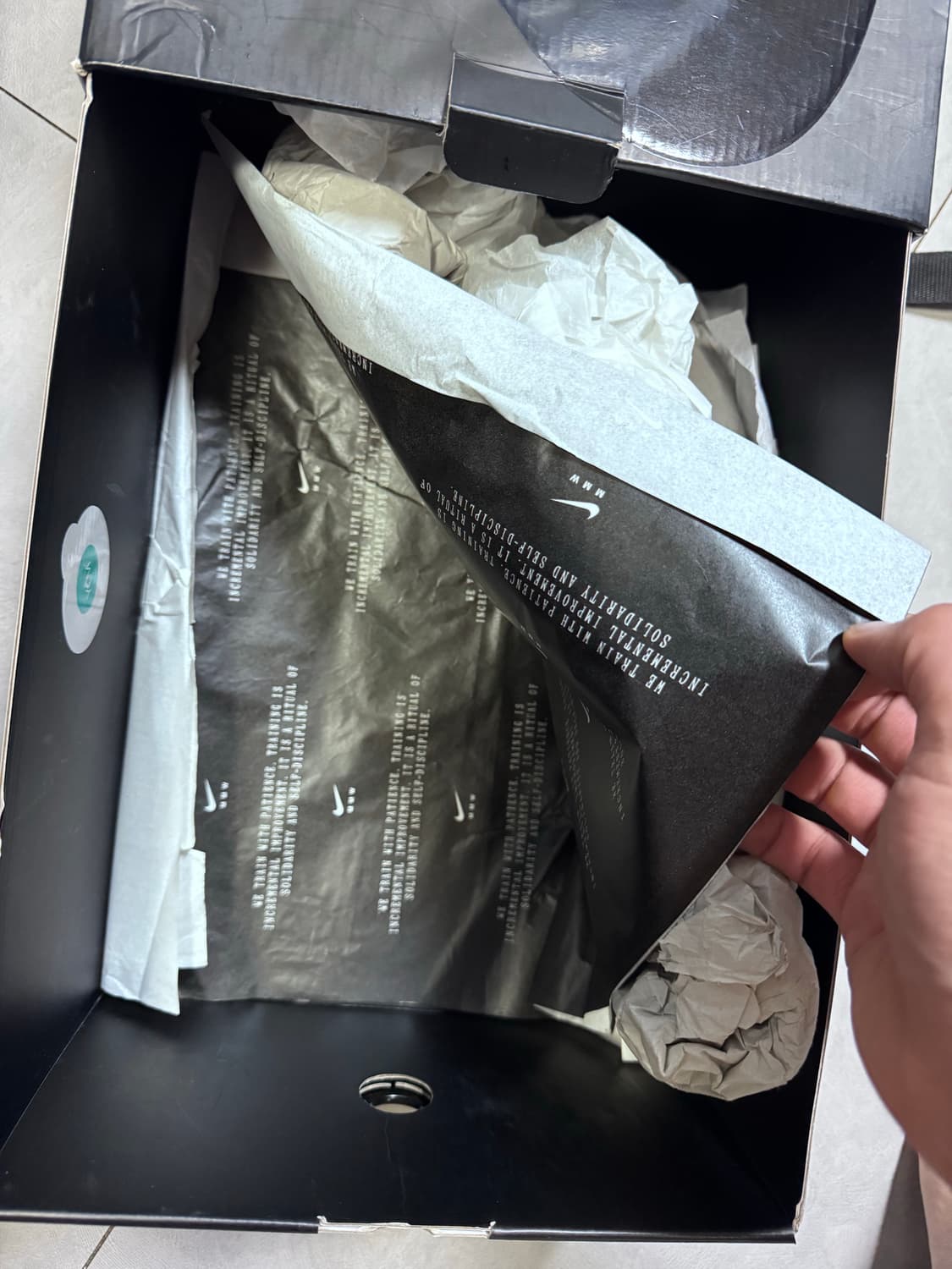 나이키 x mmw 윌리엄스 줌 004 블랙 275 상품이미지8