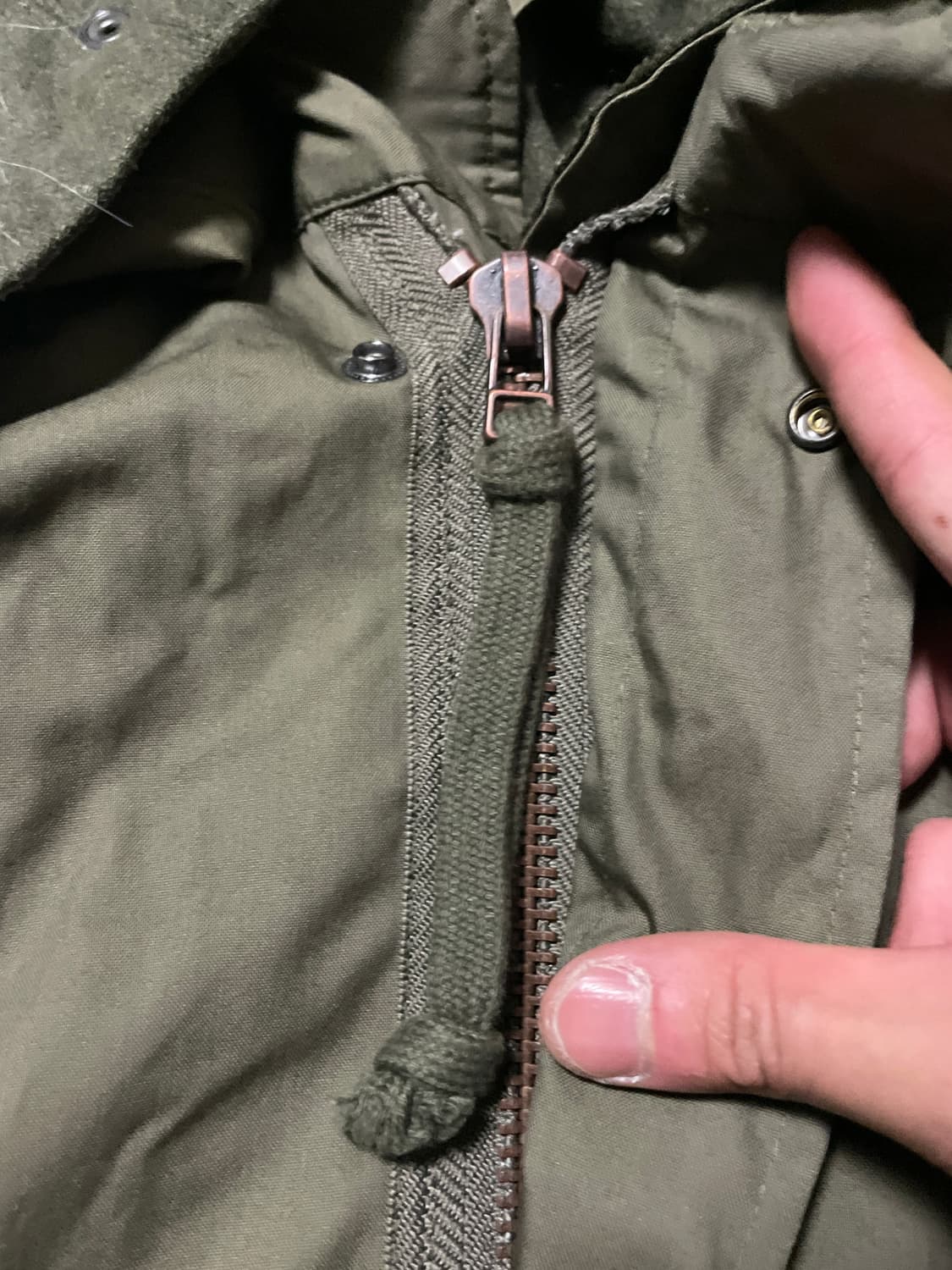 YMCLKY M65 필드 피카 개파카 올리브 LARGE-REGULAR 상품이미지8