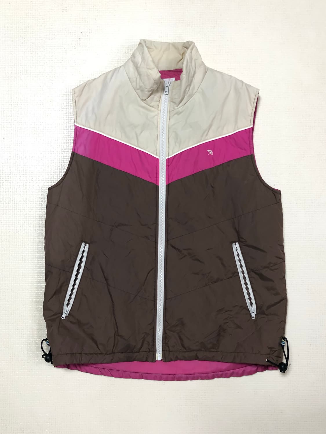 빈티지 아놀드파머 브라운 패딩 베스트 상품이미지10