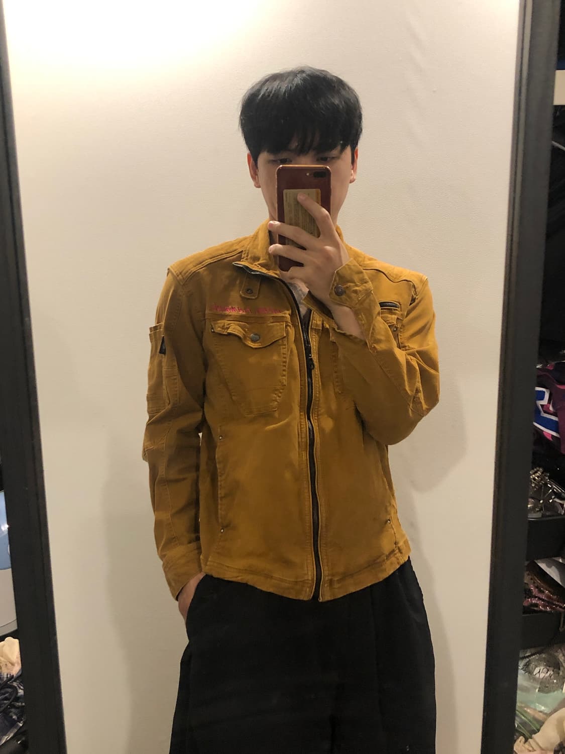 빈티지 GERIDE 자켓 y2k 갸루 스트릿 재팬빈티지(w)   상품이미지8
