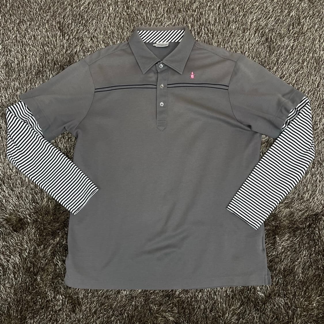 먼싱웨어 재팬 토프 페이크 레이어드 긴팔 카라티 110(3L) 상품이미지10