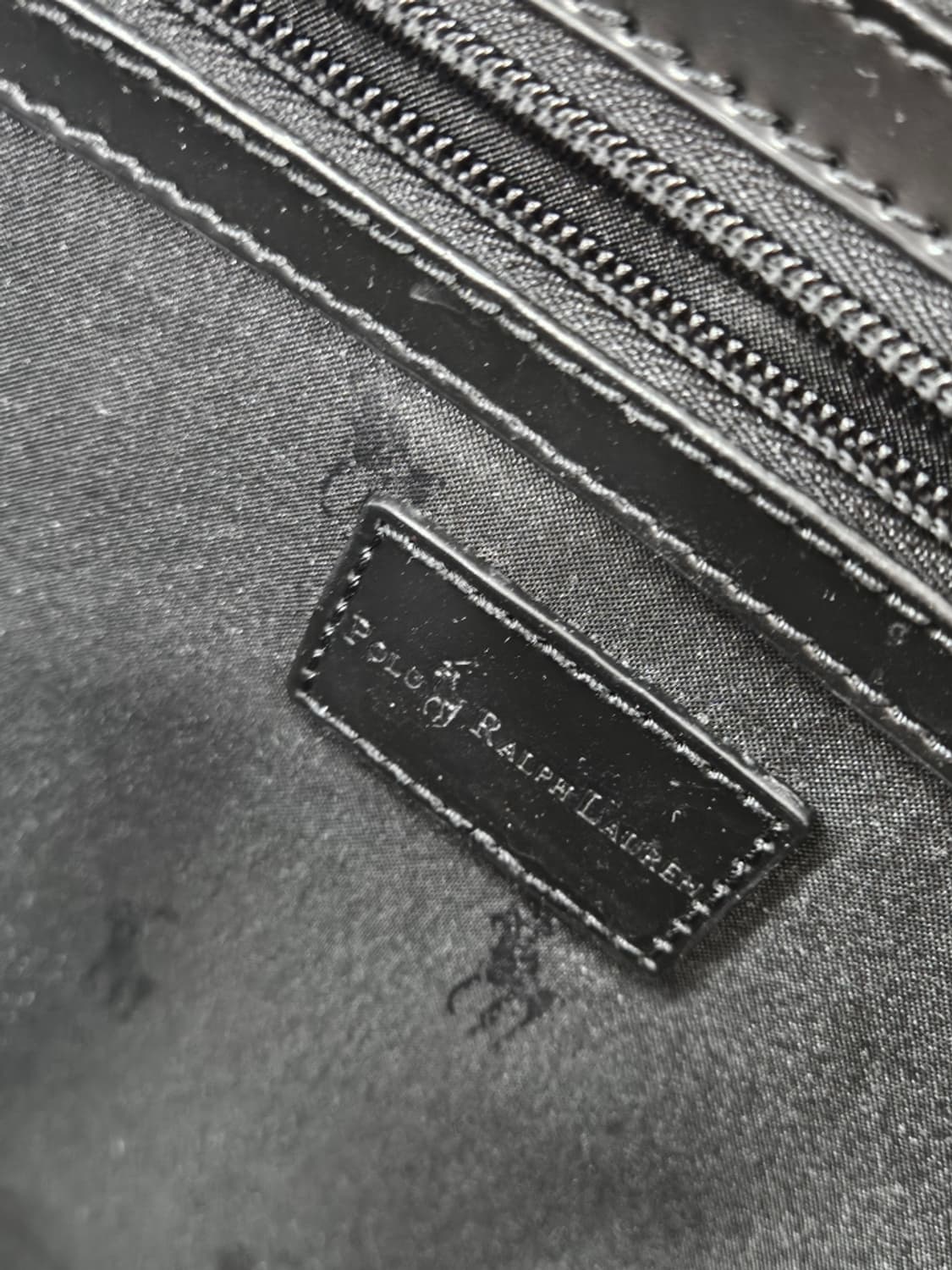 폴로랄프로렌 빈티지 레더트림 백팩 가방 (40X42X16) / 11771 상품이미지8