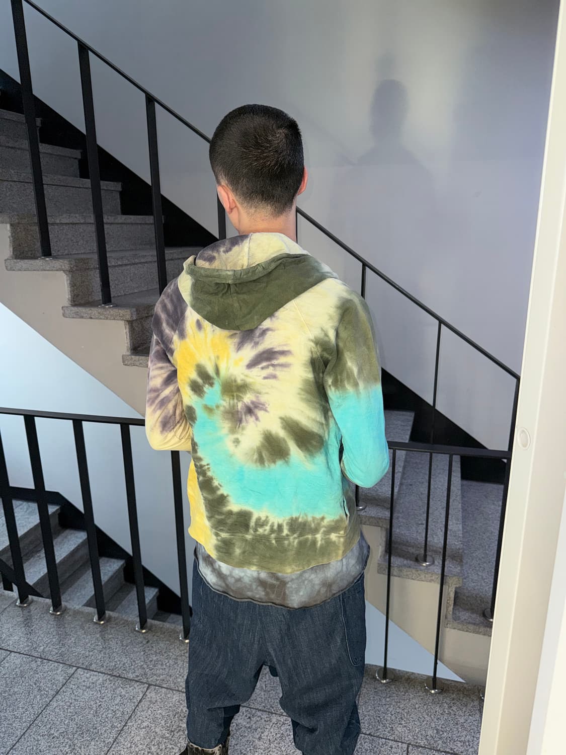 tie dye zip up hoodie 상품이미지5