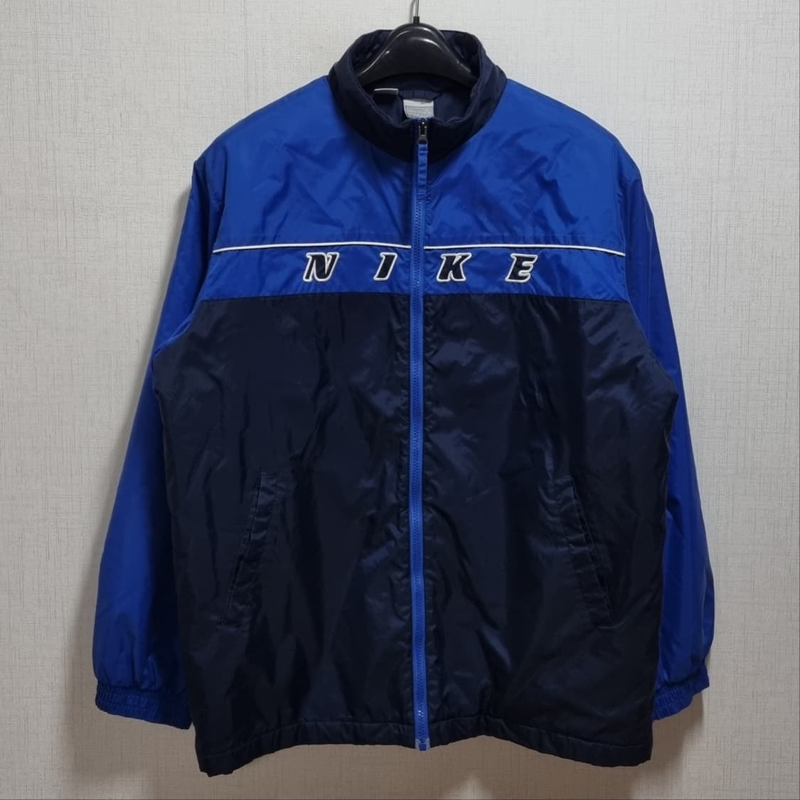 ( XL ) 나이키 올드스쿨 바람막이 블루 네이비 상품이미지1
