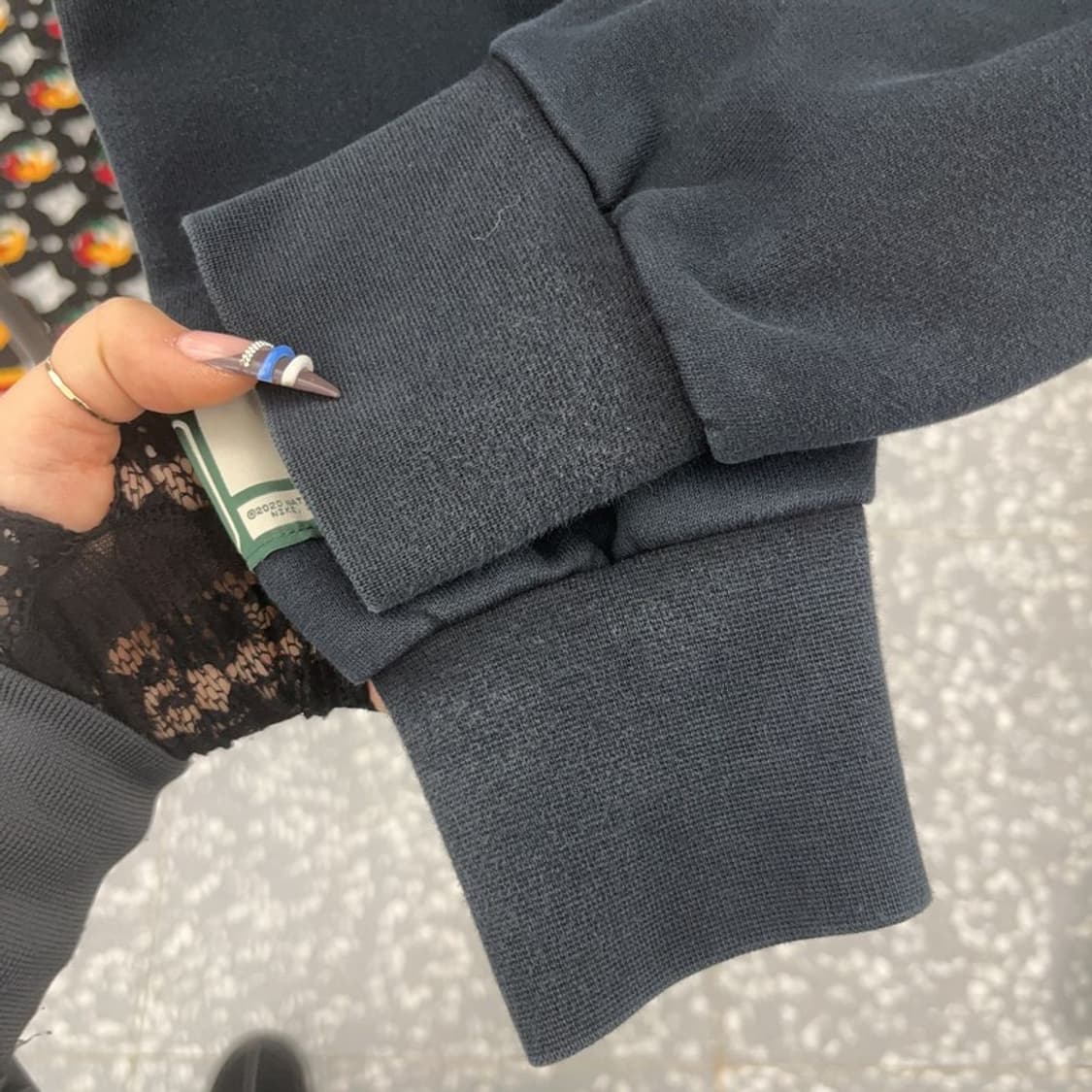 나이키 X NBA 올드스쿨 캐주얼 패치 약기모 후드티 L C07605 상품이미지7