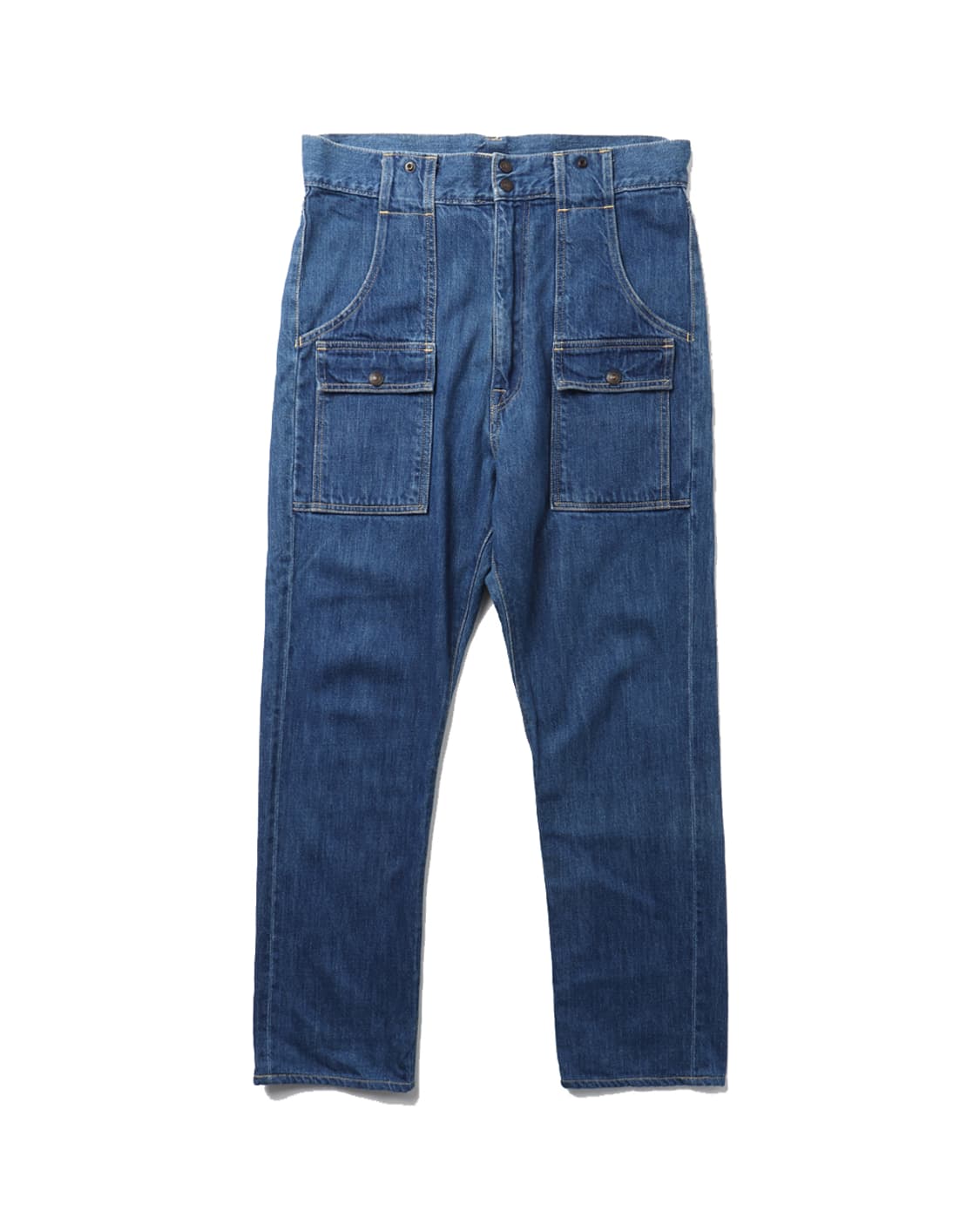 캐피탈 KAPITAL Denim Bush Pants 상품이미지1