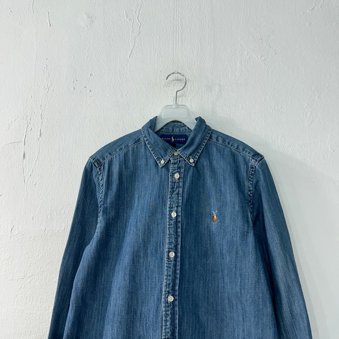 폴로랄프로렌 데님 청남방 여성M-L 상품이미지2