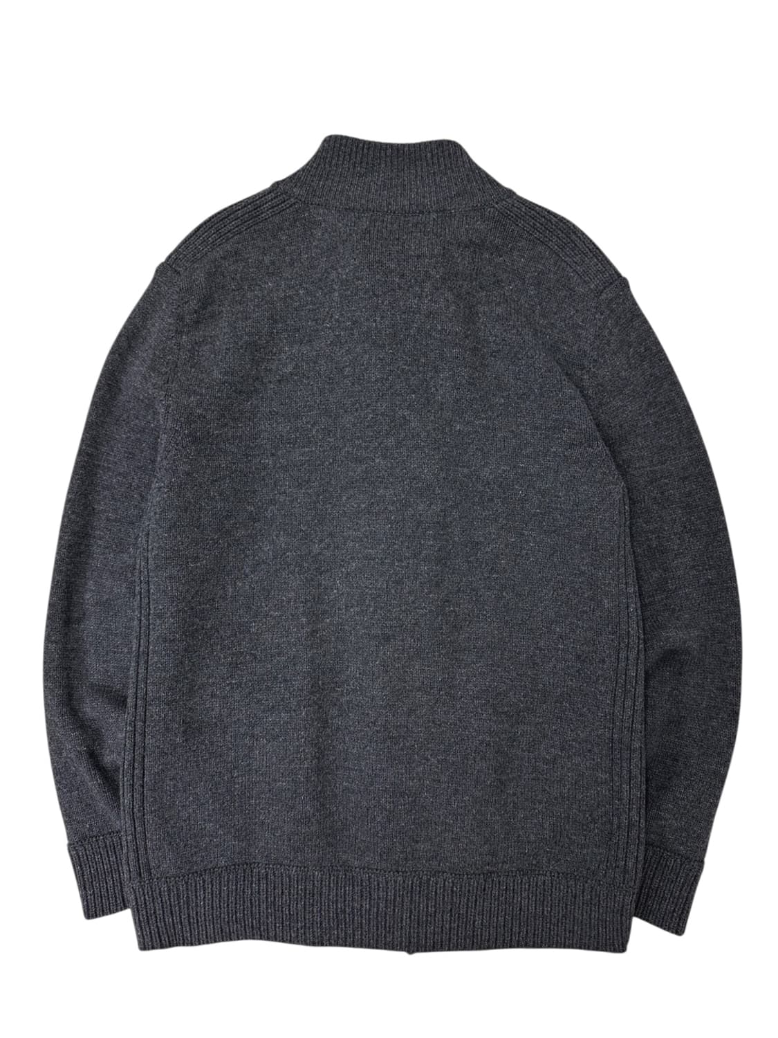 라코스테 울100% 니트집업 웜차콜 (105) 상품이미지9