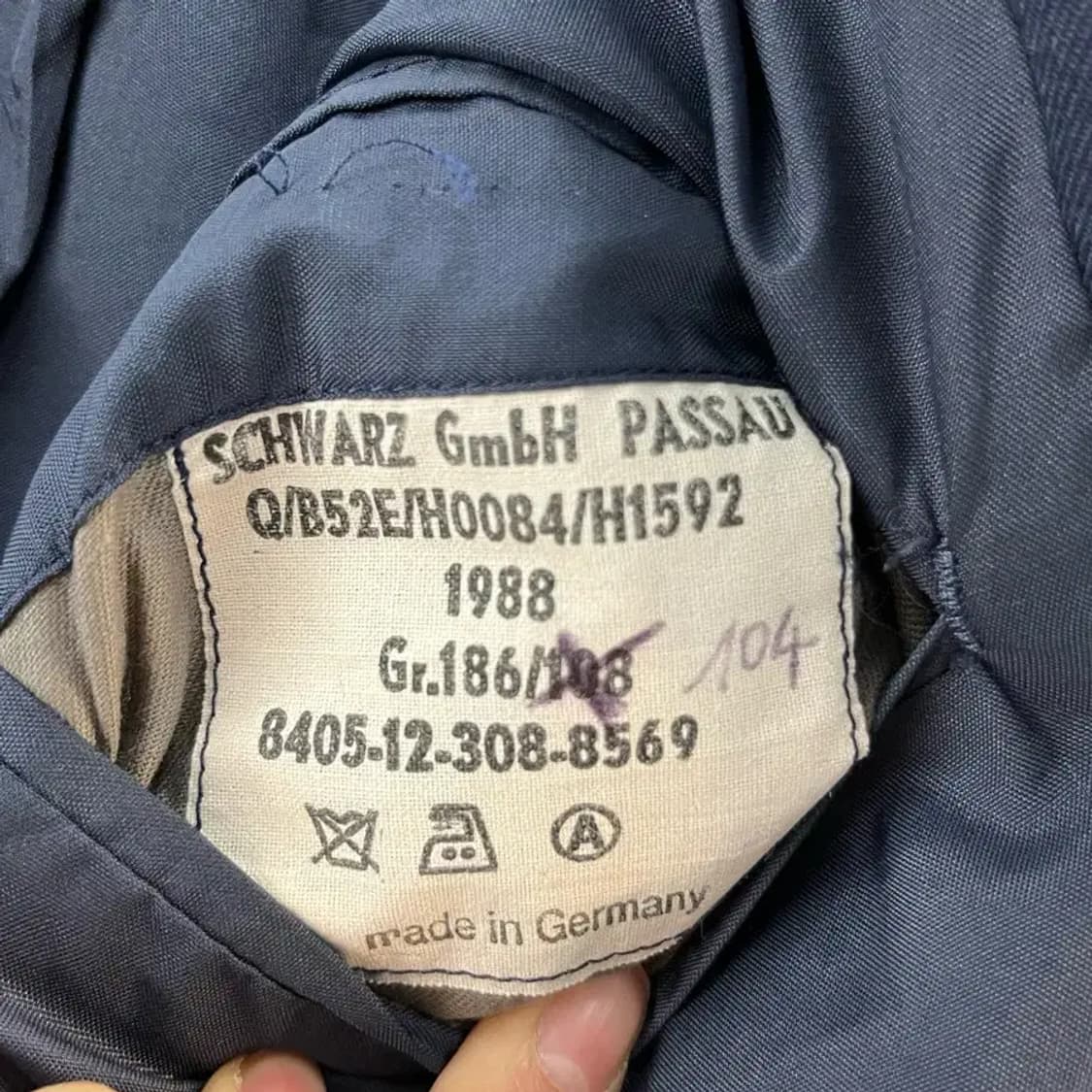 German 80's police uniform 상품이미지7