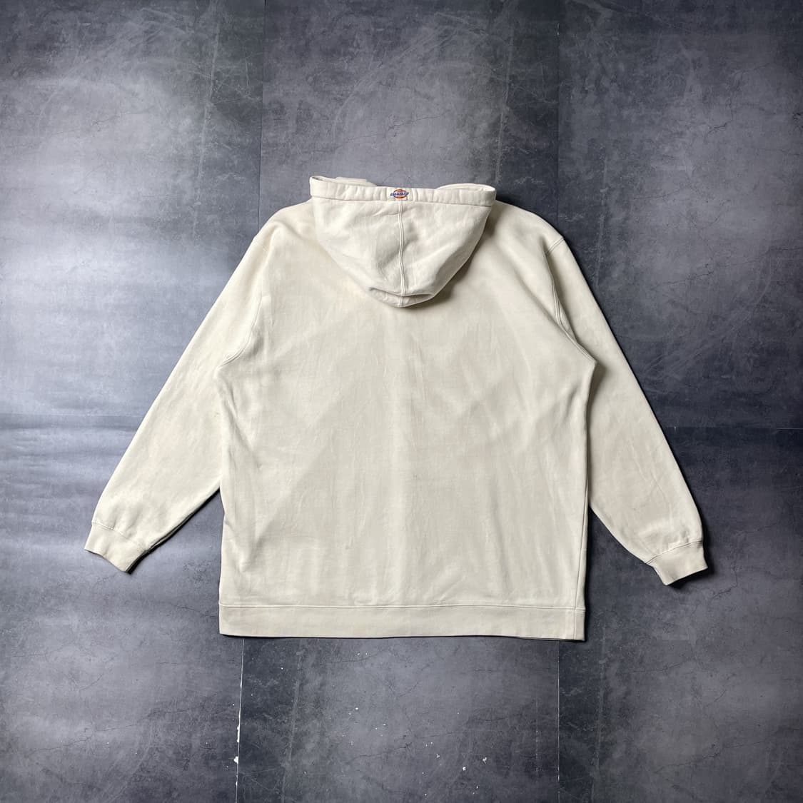 DICKIES 디키즈 빈티지 아이보리 기모 후드 집업 A00870 상품이미지7