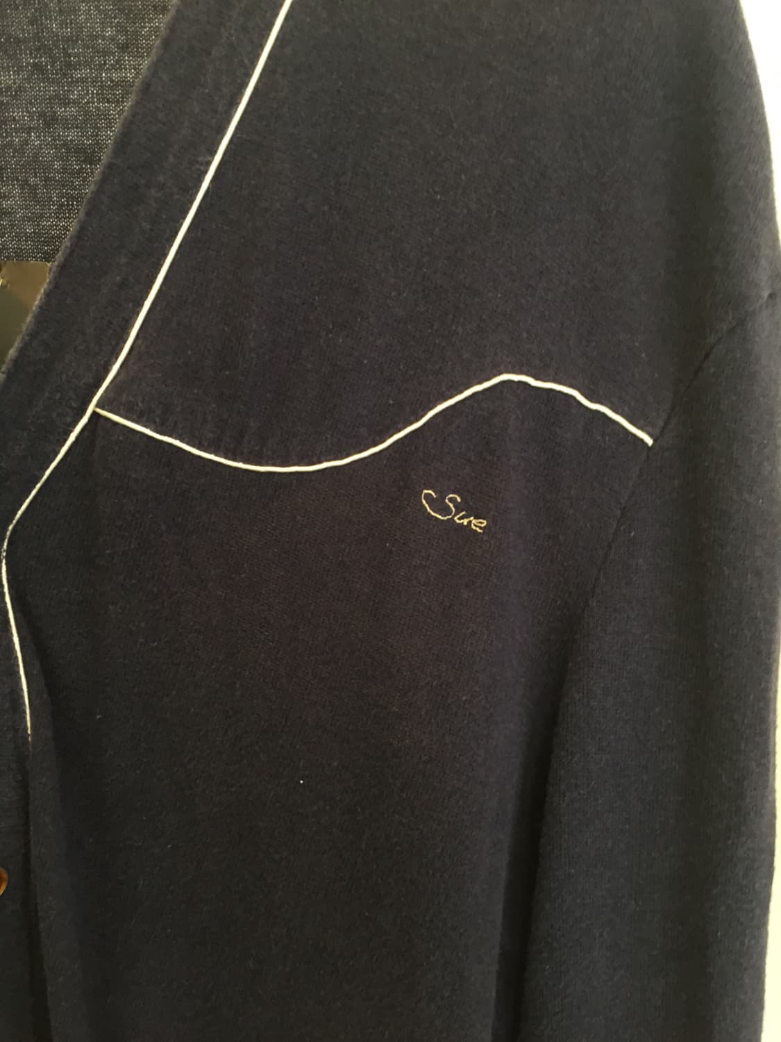 Sue Undercover Two-Tone Knit Cardigan  상품이미지6