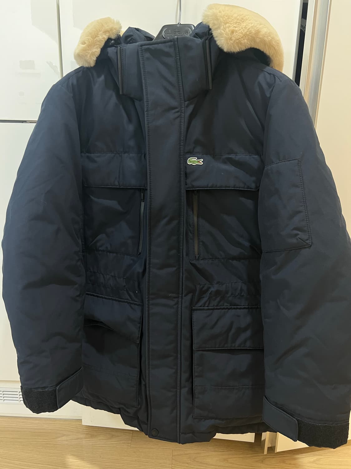 라코스테 덕다운 야상패딩 105-107 상품이미지1