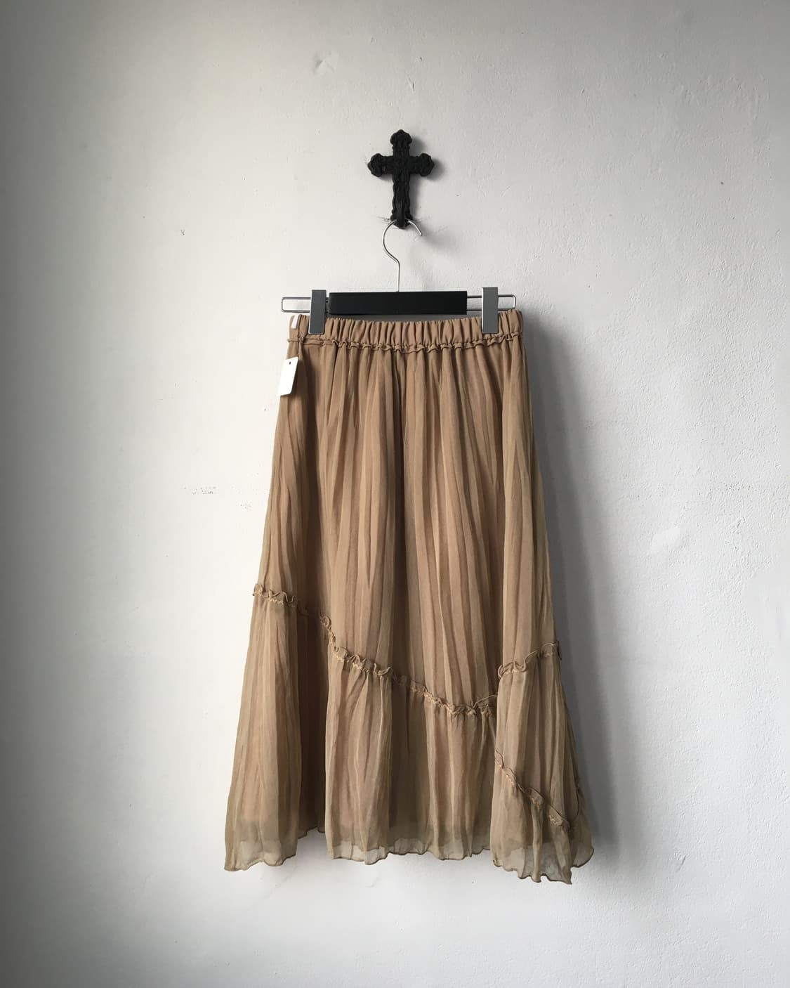 Pleats line detail skirt 상품이미지1