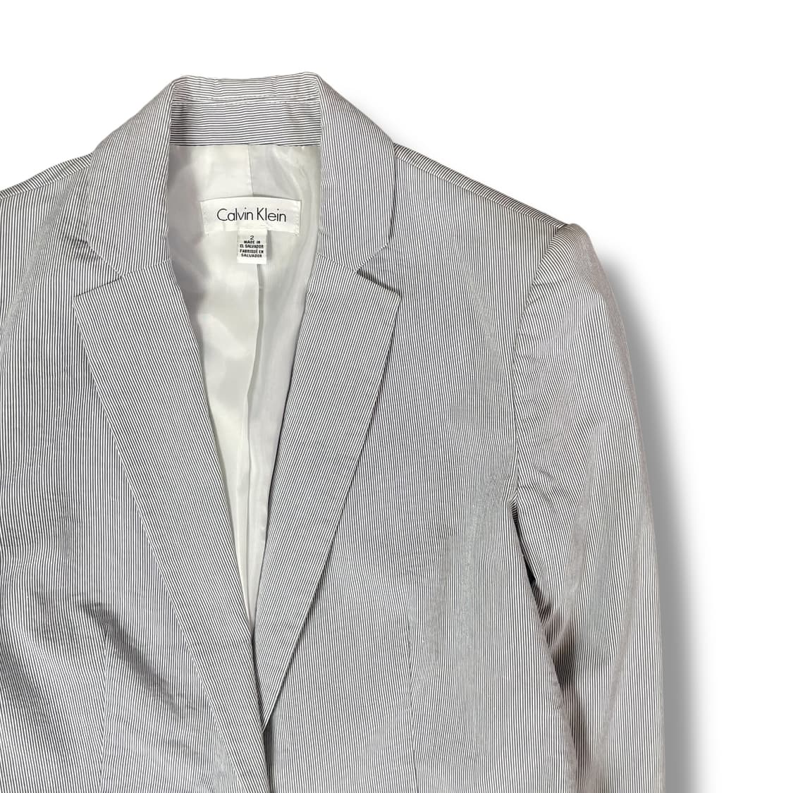 Calvin 시어서커 스트라이프 블레이저 2 상품이미지3