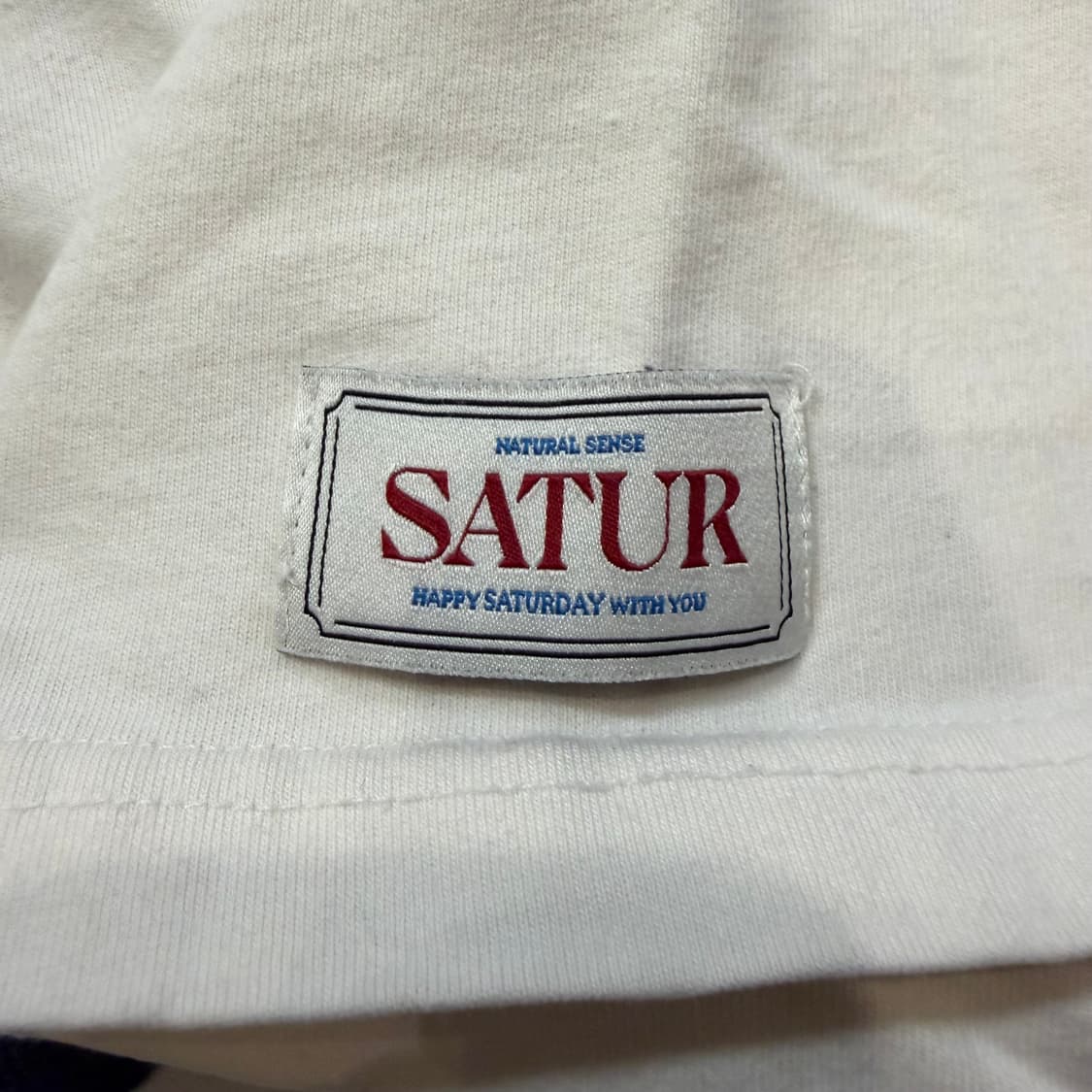 세터 로고 자수 보야지 반팔 티셔츠 상품이미지4