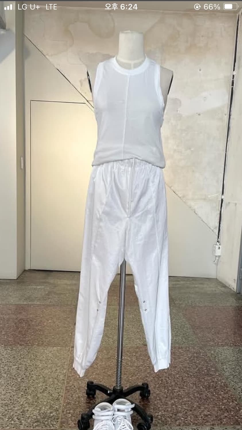 꾸레쥬 폴리에스터 팬츠 상품이미지1