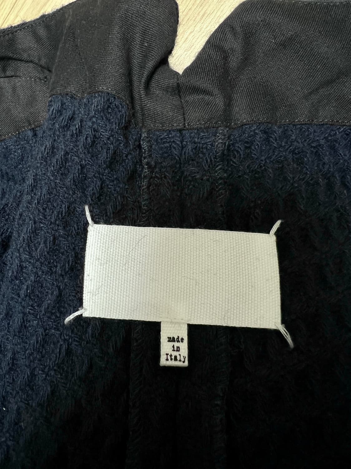 Masion Margiela 네이비 니트 트라우져 상품이미지4