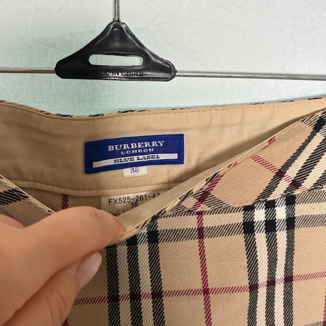 Burberry 블루라벨 버클 스커트 상품이미지4