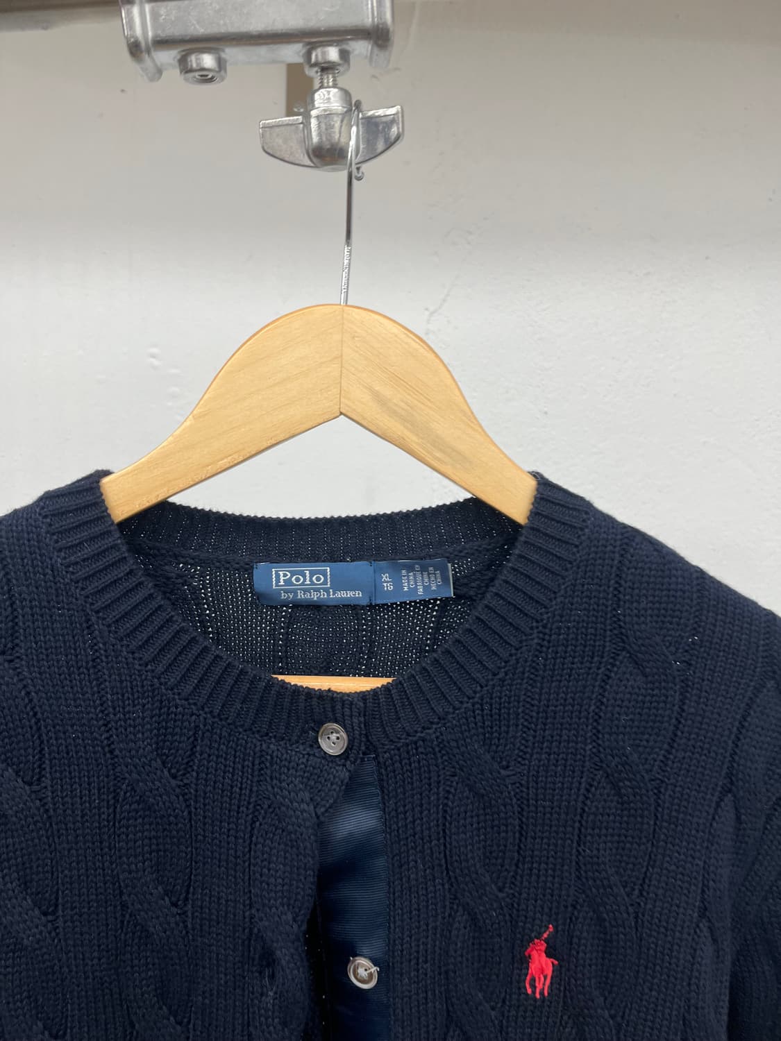 F) POLO RALPH LAUREN CABLE BUTTON KNIT 상품이미지2