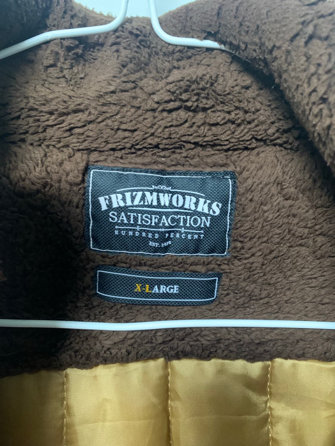 프리즘웍스 후리스 자켓 베이지 XL 상품이미지3