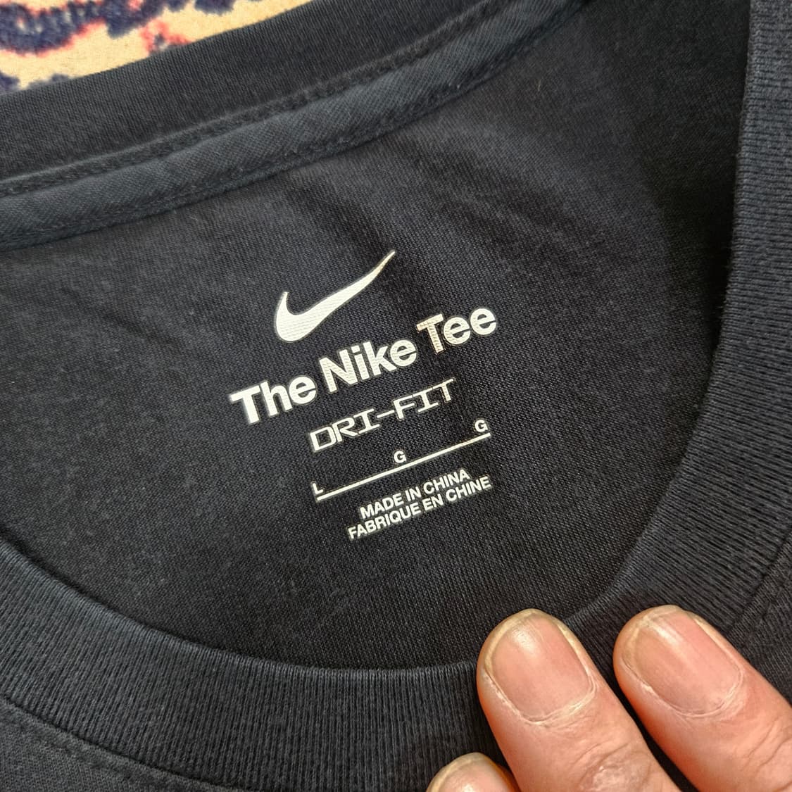 나이키(Nike) 드라이핏 러너 빽 프린팅 티셔츠 L 상품이미지6