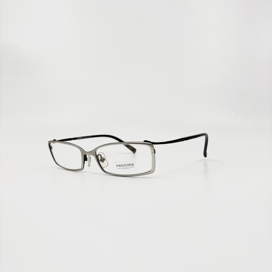 Renoma 레노마 무광 실버 블랙 프레임 메탈 안경 상품이미지3