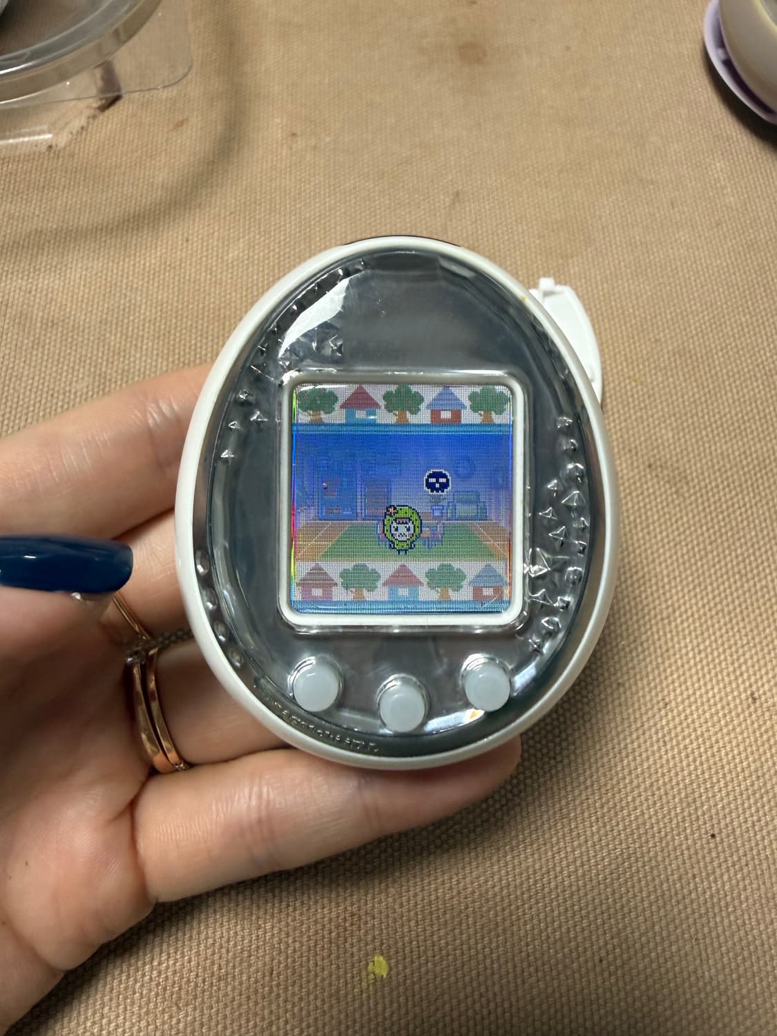 다마고치 idl 화이트 적외선통신 폰 포함 상품이미지1