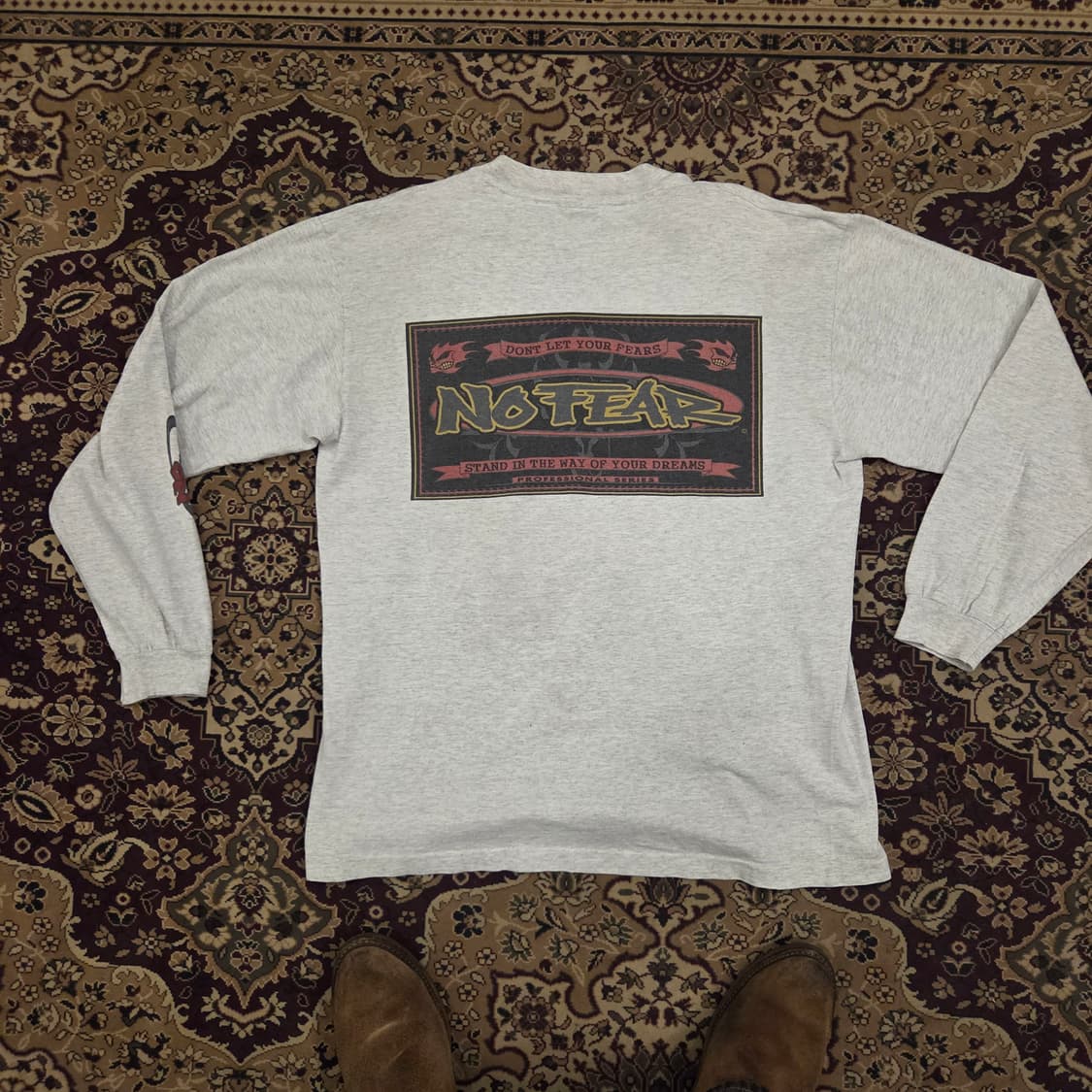 90s 노피어 no fear 롱 슬리브 made in usa 상품이미지2