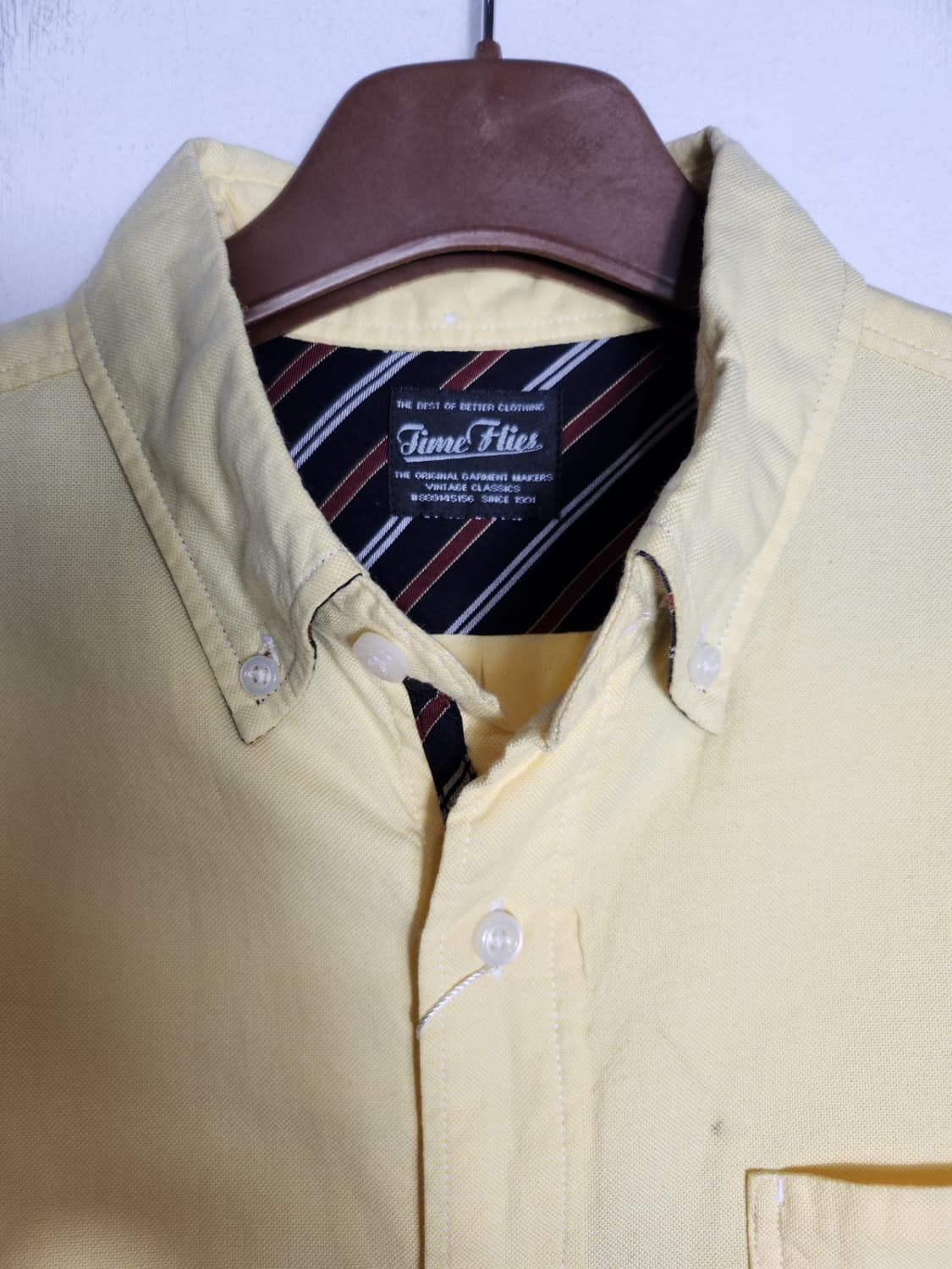 M 빈티지 옐로우 셔츠 상품이미지2