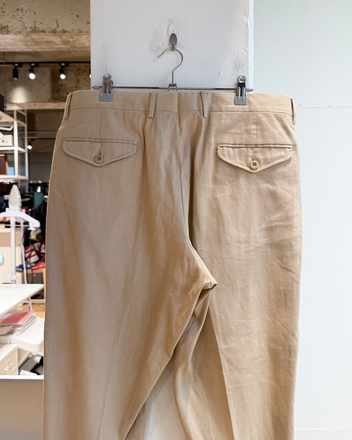 에르메스 베이지 린넨 슬랙스 팬츠  상품이미지6