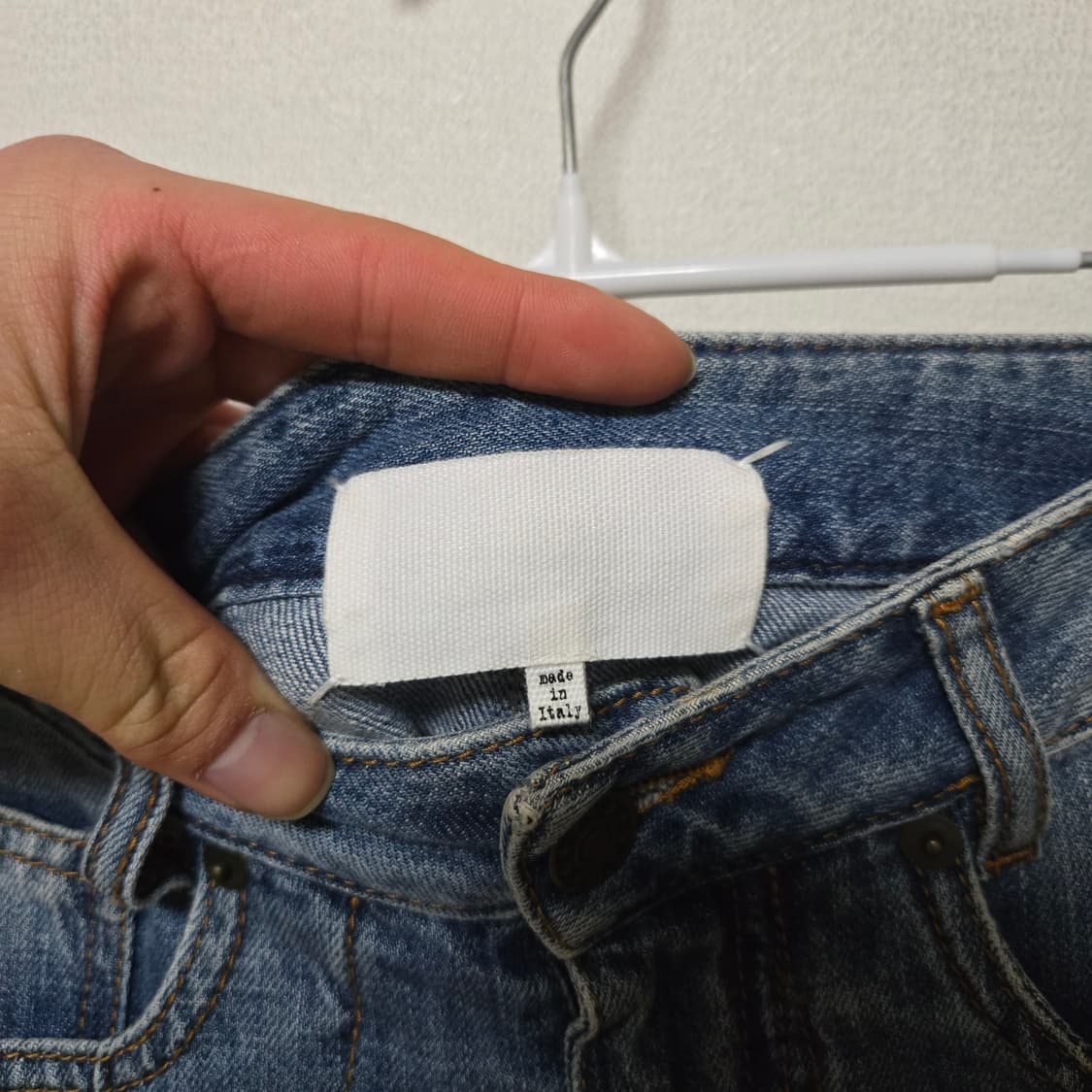 메종마르지엘라 디테일 데님팬츠 / 여성바지 상품이미지7