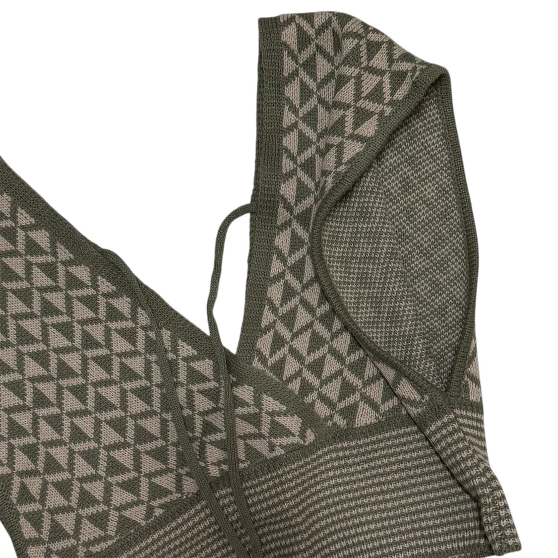 OLIVE des OLIVE 자카드 니트 뷔스티에 상품이미지4