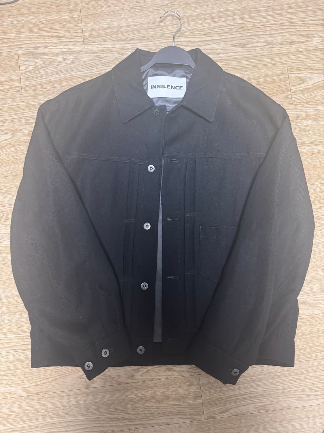 인사일런스 헴프 울 TYPE1 자켓 블랙 L 상품이미지2