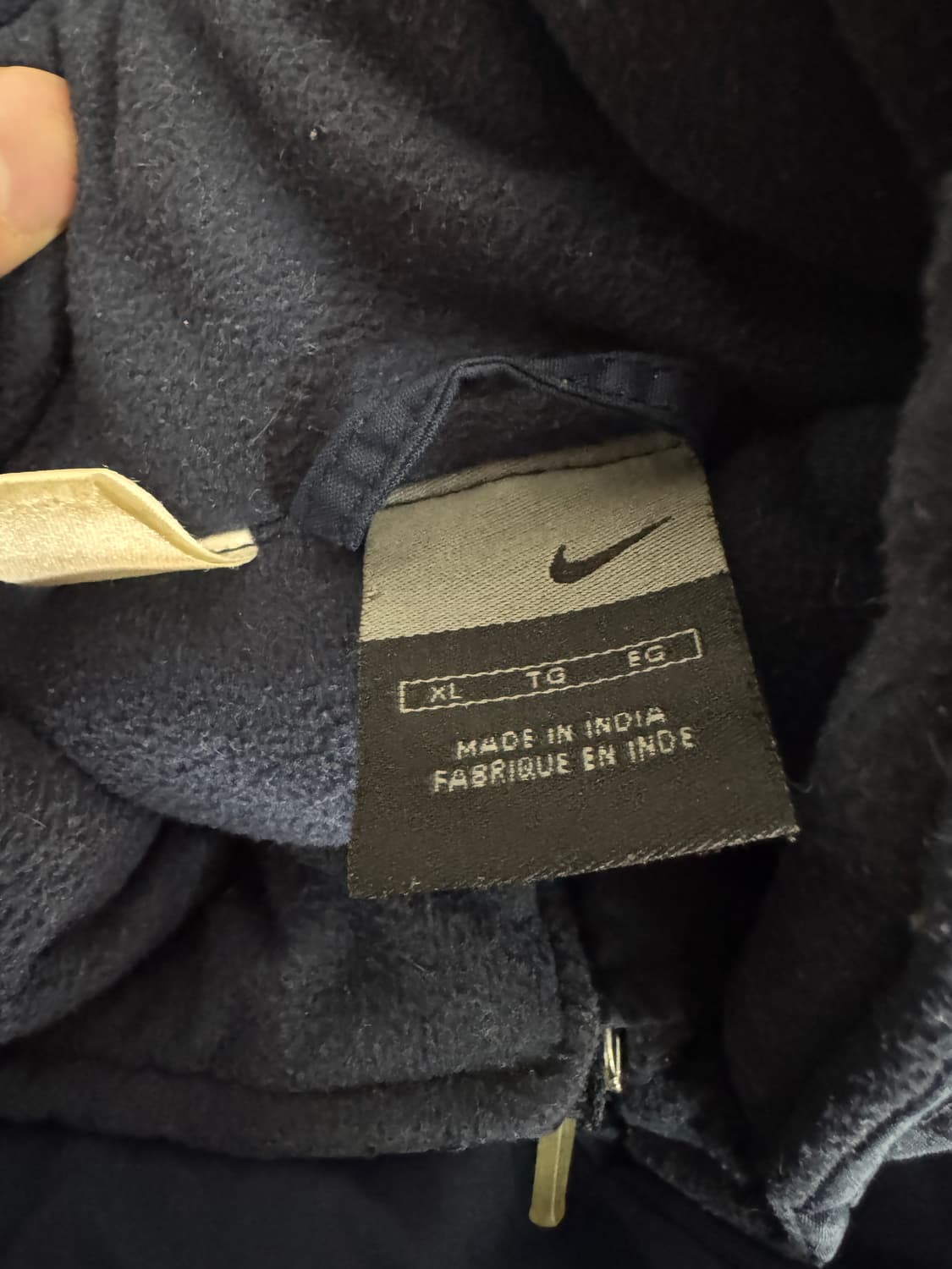 나이키 올드스쿨 인터밀란 바람막이 패딩 점퍼 2XL 상품이미지3