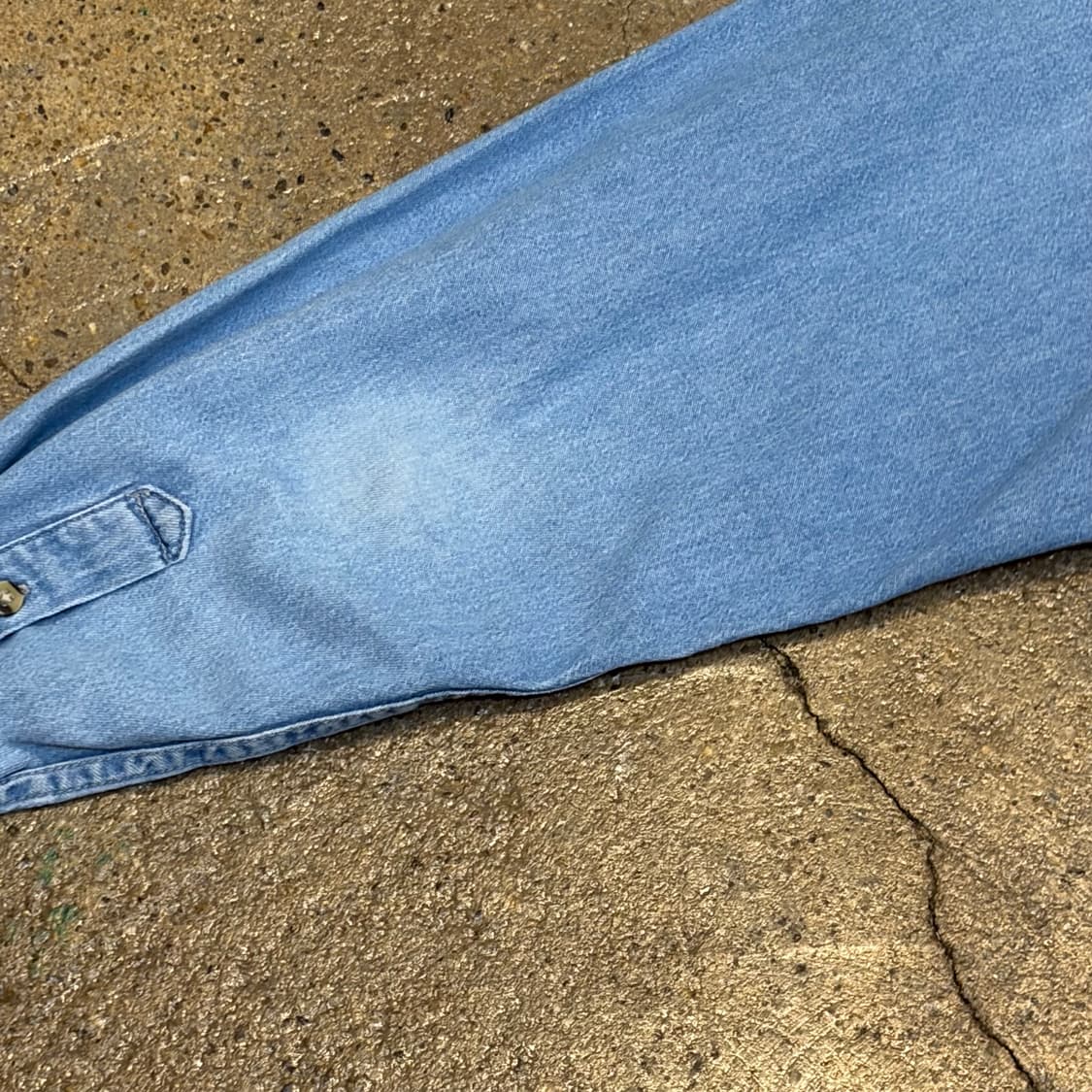 미국 빈티지 쉐보레 콜벳 청남방 데님셔츠 청셔츠 상품이미지9