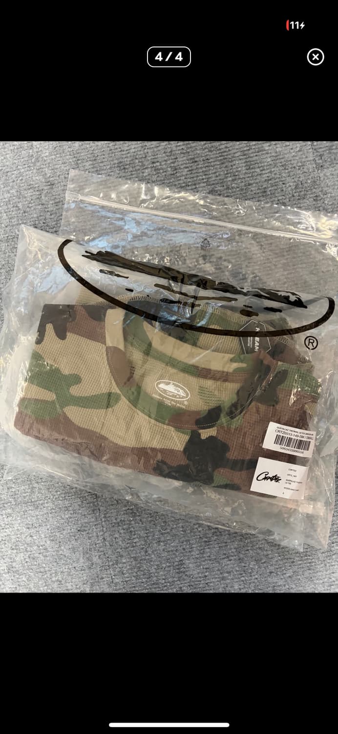 Corteiz 코르테이즈 게릴라 써멀 와플 카모 롱슬리브 상품이미지3