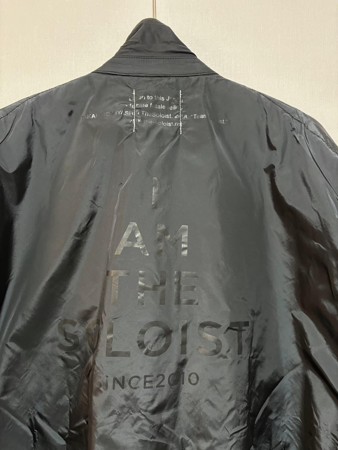 [48] 18AW 솔로이스트 코치 자켓 상품이미지5