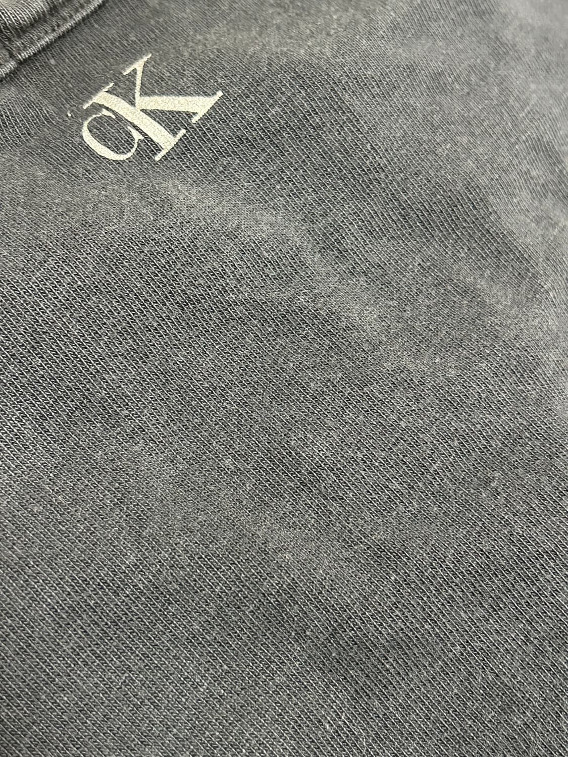 캘빈 클라인 블랙 빈티지 프린팅 티셔츠 상품이미지5