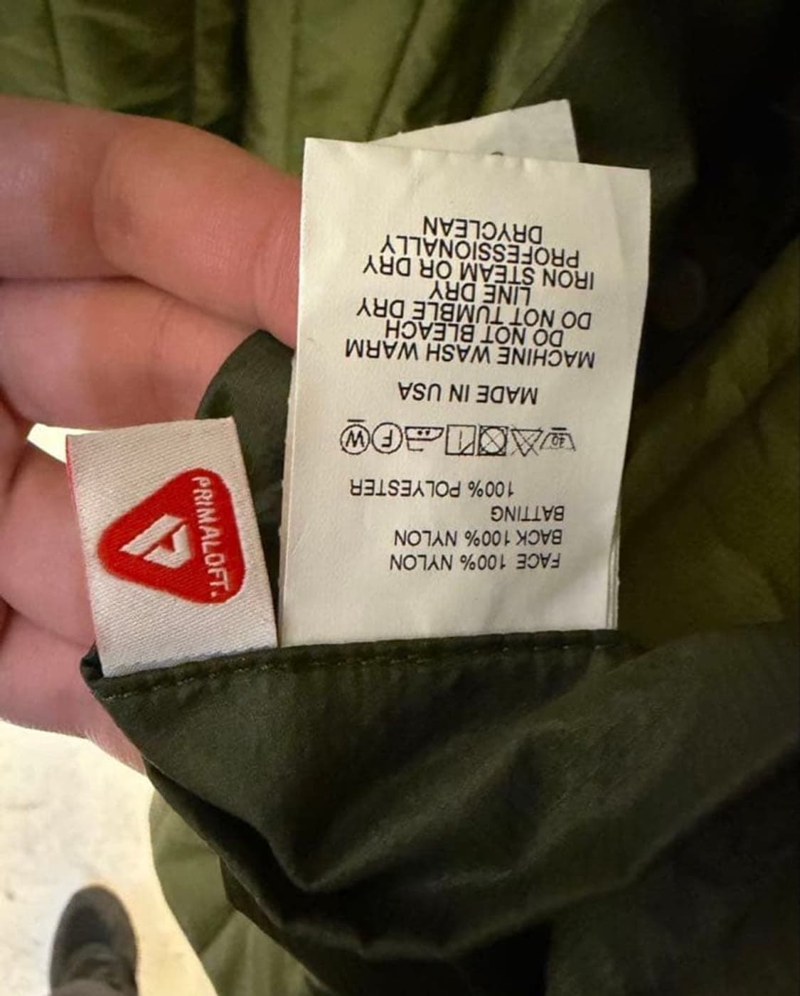 [M]엔지니어드가먼츠 마이크로 립스탑 라이너 코트 자켓(프리마로프트) 상품이미지6