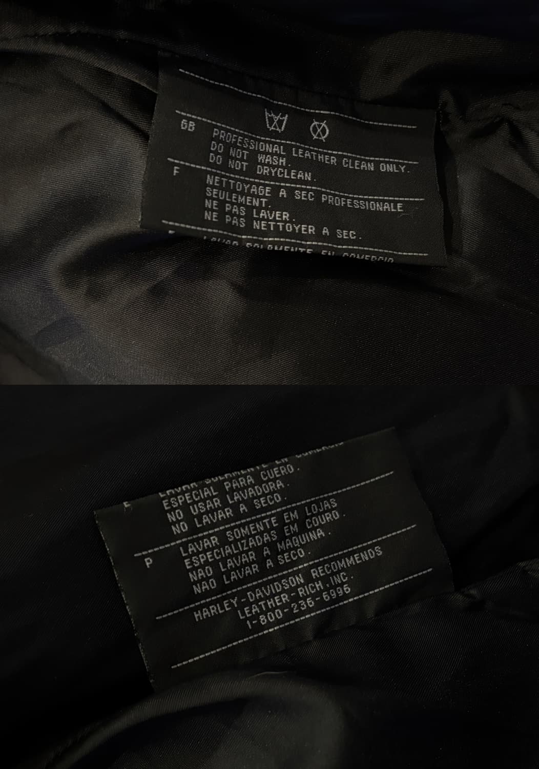 Harley-Davidson 통가죽 레이서 자켓 상품이미지9