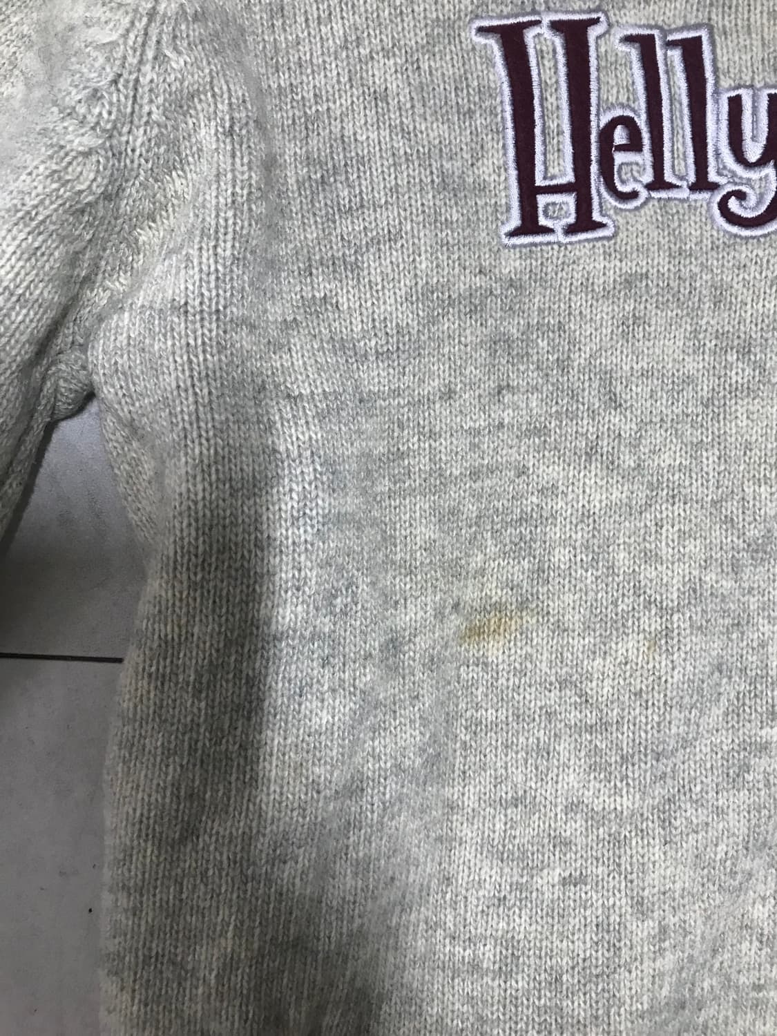 헨리한센 오트밀 니트집업 상품이미지8